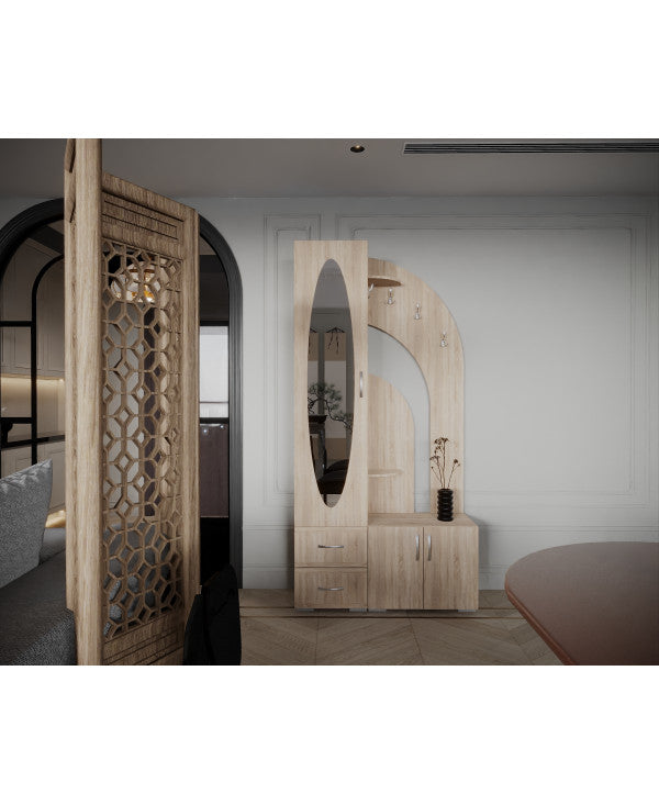 Cuier Thomas Sonoma 100x34x200 cm