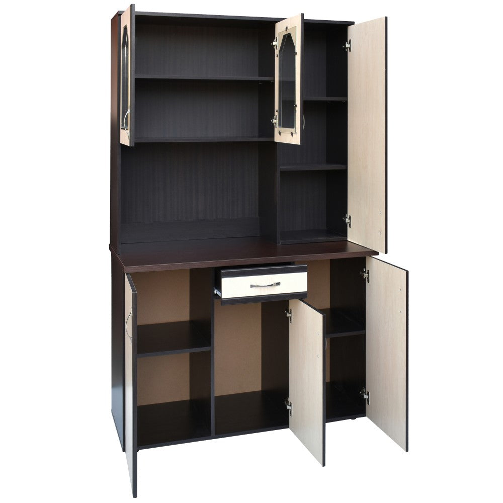 Dulap 120 pal Wenge Mesteacan 121x33/60x197 cm