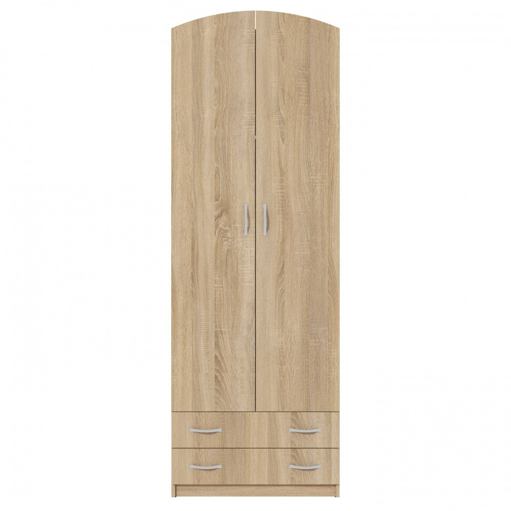 Dulap-4 ( 2U+2S ) ro, 74x54x212cm sonoma