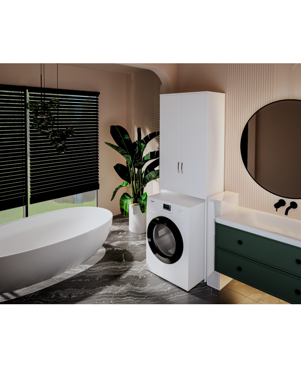 Dulap ms, 65x35x199 cm, Alb