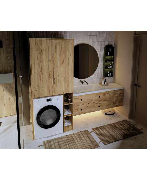 Dulap MS 2U Polite Stejar K003 85x60X199 cm