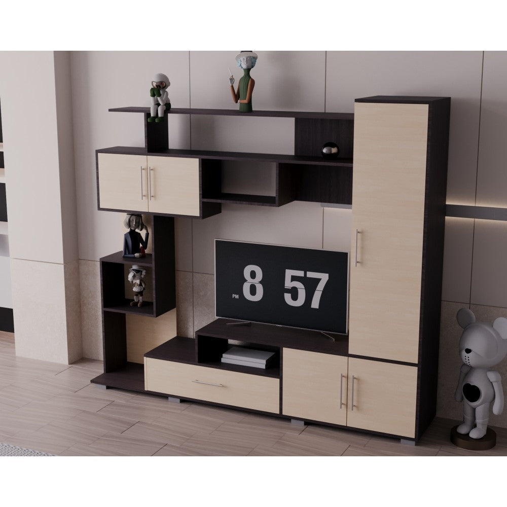 LIVING PEKIN RO WENGE MESTEACAN 210x40x179 CM