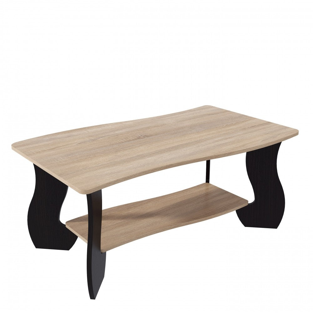 Masa cafea Granat wenge+sonoma