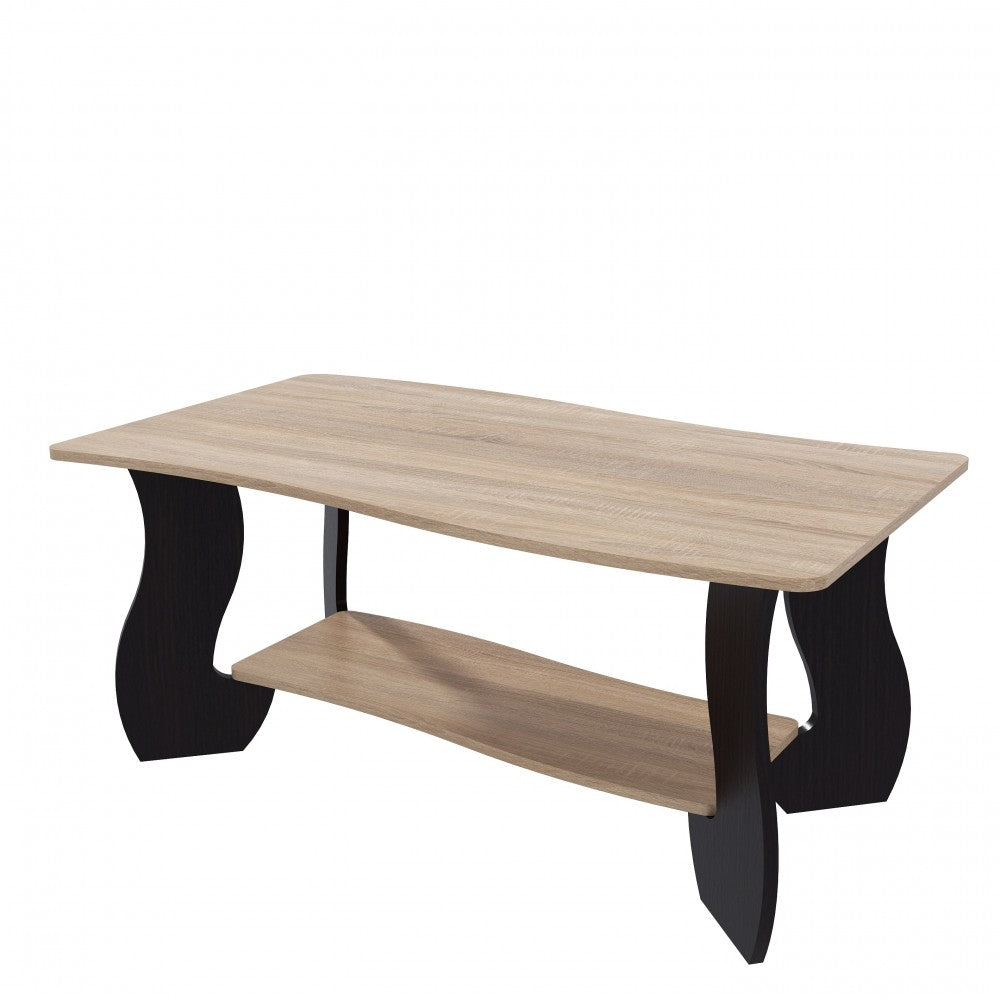 Masa cafea Granat wenge+sonoma