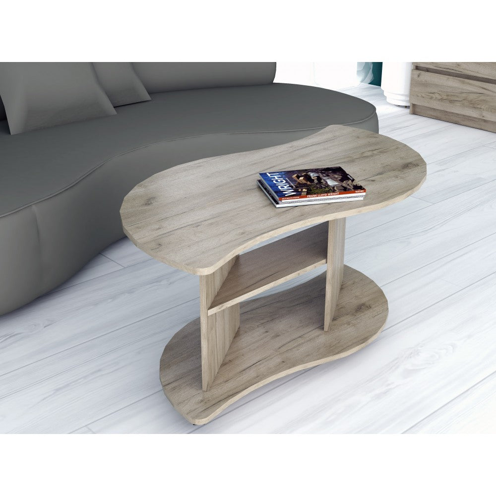 Masa de cafea Viraj ro, 110x60x54 cm, K002 stejar
