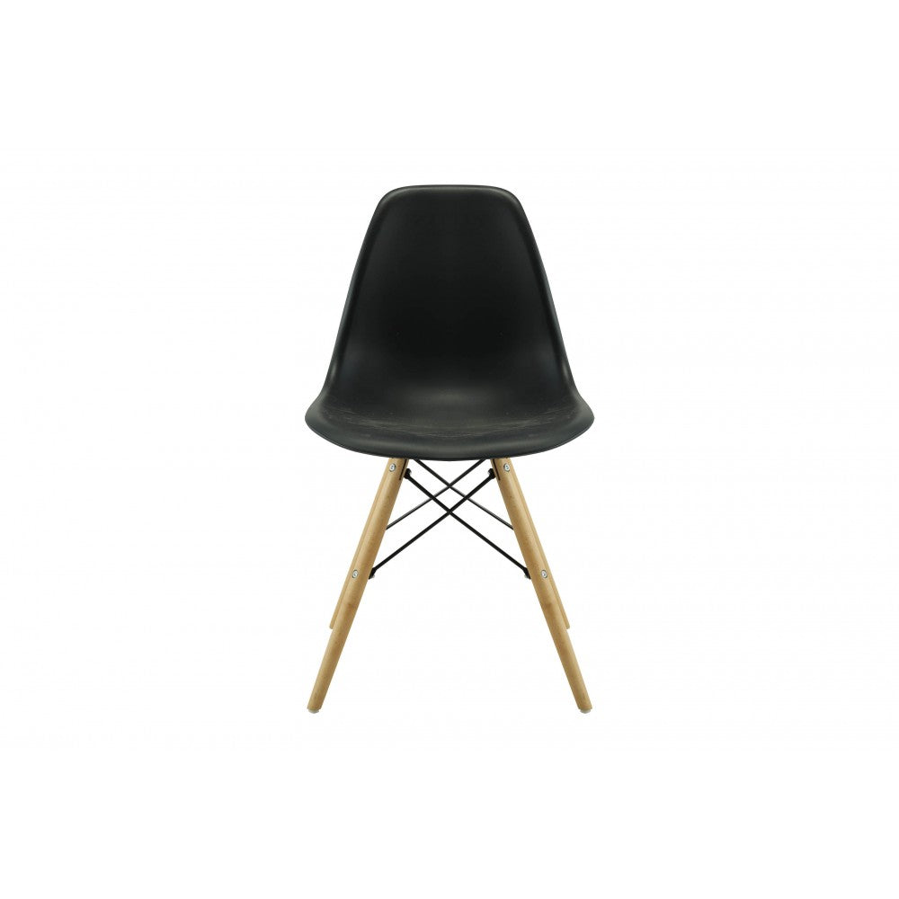 Set masa DA151BK,80x75 cm/ 4 scaune, 46x55x83 cm, DA232BK