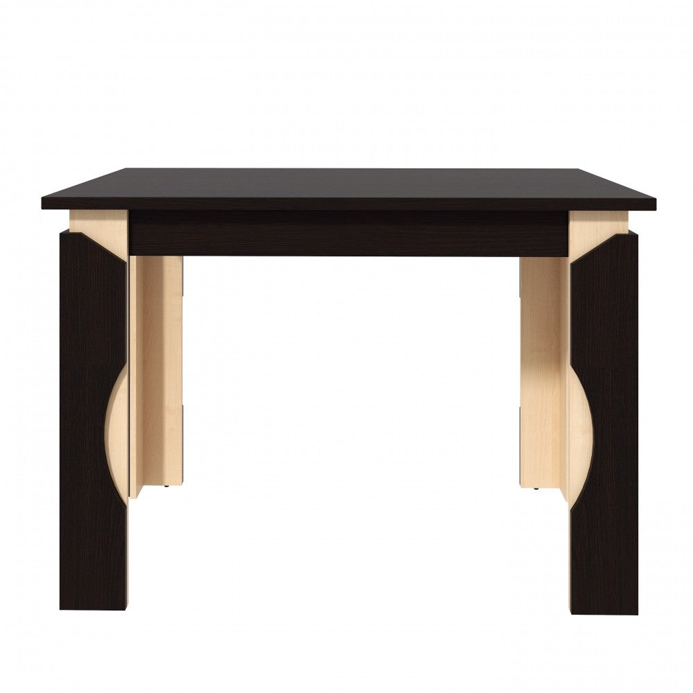 Set masa MARIO cu 6 scaune tapitate RH6012C Negru