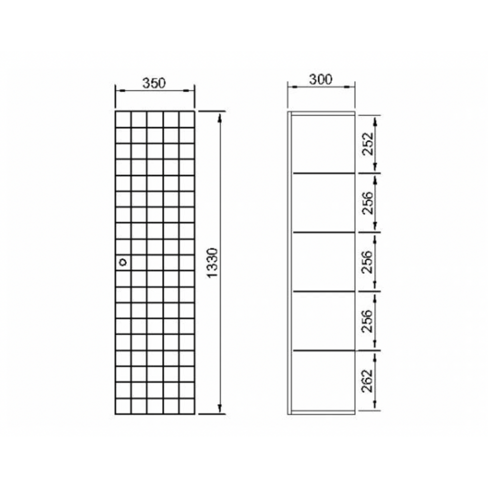 Set mobilier baie Adele, Alb