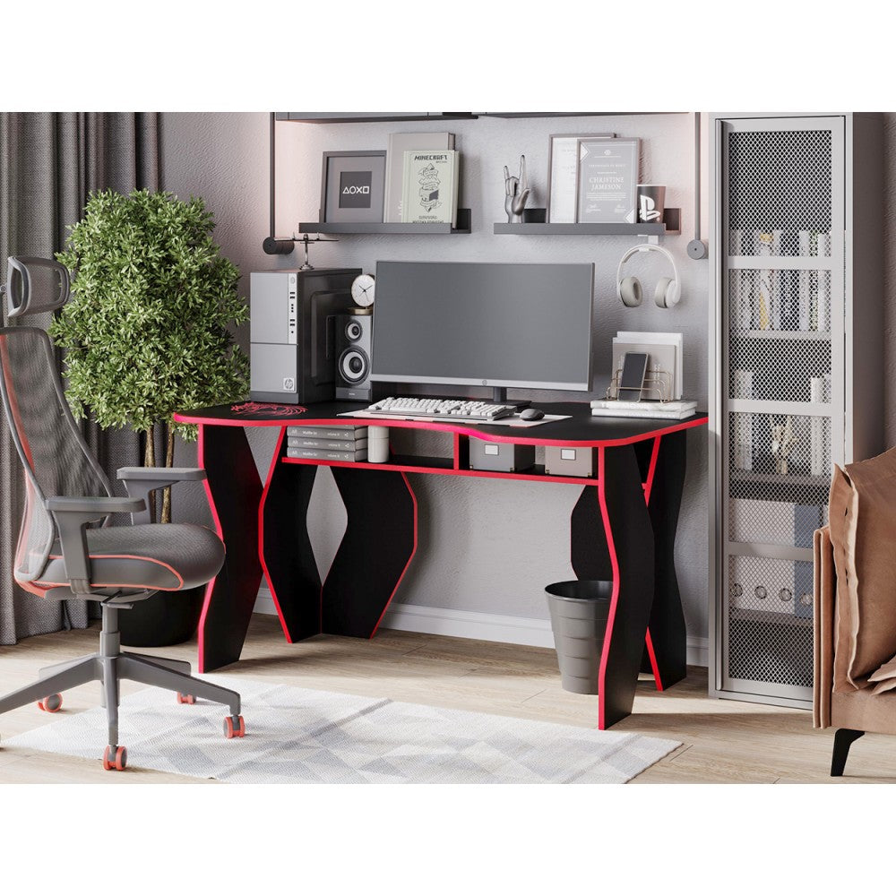 Birou PC KL 9.0 Wenge Rosu