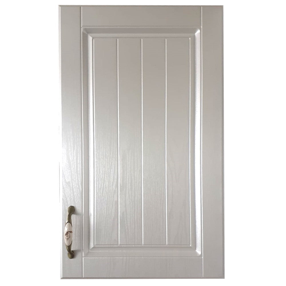 Bucatarie Provence MDF 2.6m alb fibrat, blat intreg