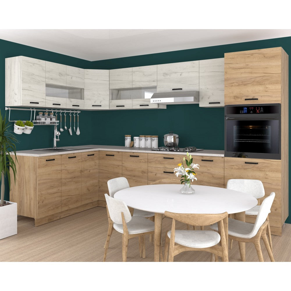 BUCATARIE VIO PE COLT STEJAR K003+K001