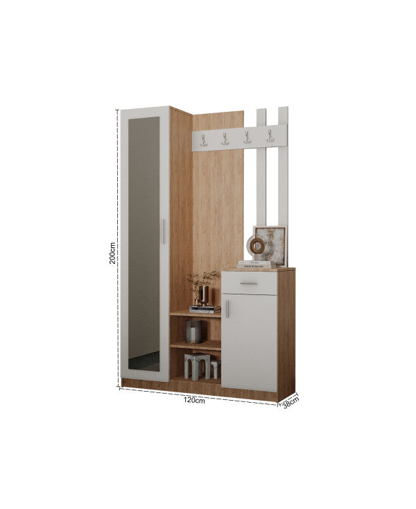 Cuier Darius Stejar K003 + Alb