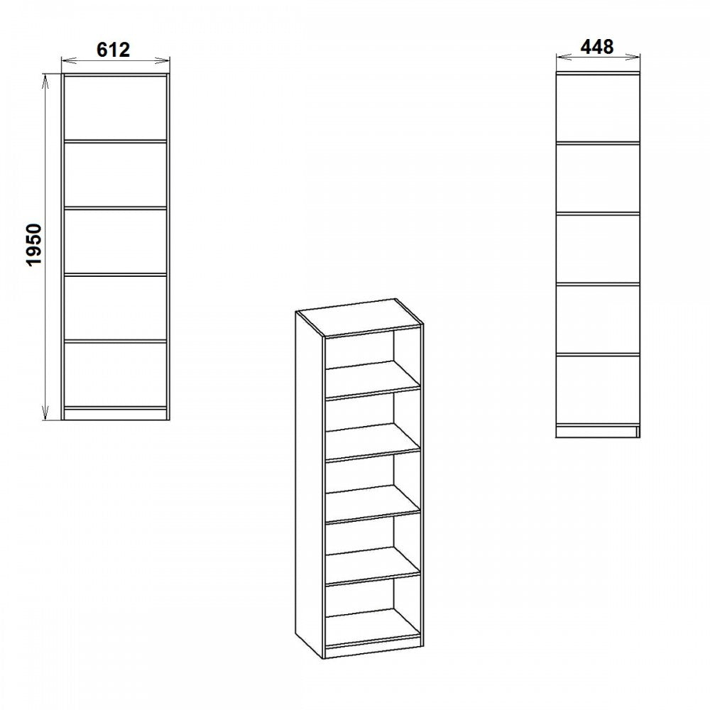 Dulap KSC 1 ro wenge+mesteacan