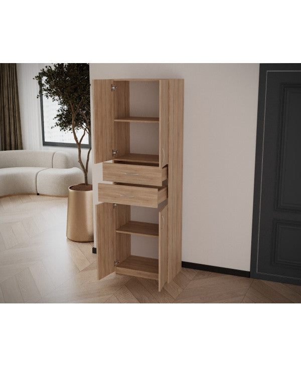 Dulap KSC-11 ro, 60x37x196cm sonoma