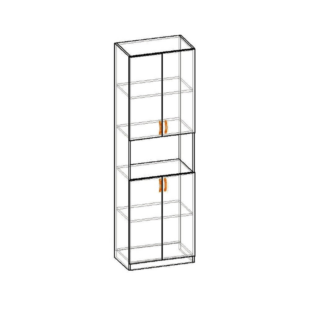 Dulap KSC-5 RO, 60x37x196cm, wenge