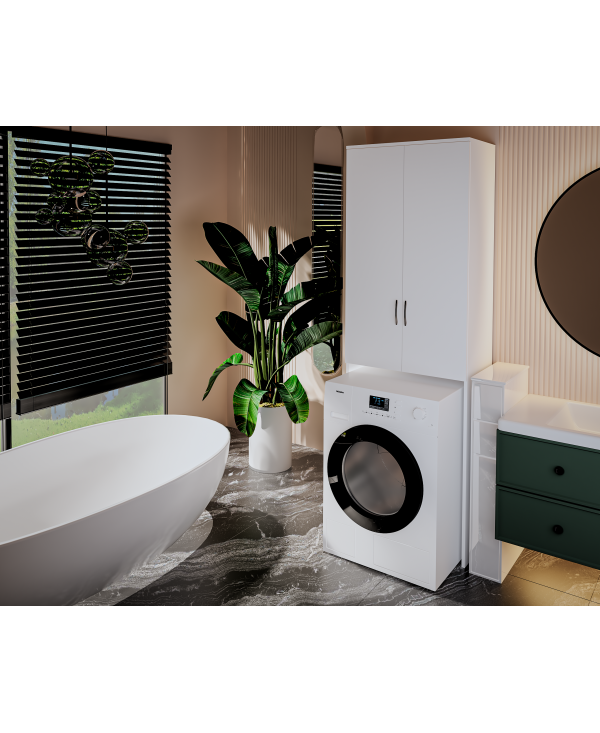 Dulap ms, 65x35x199 cm, Alb