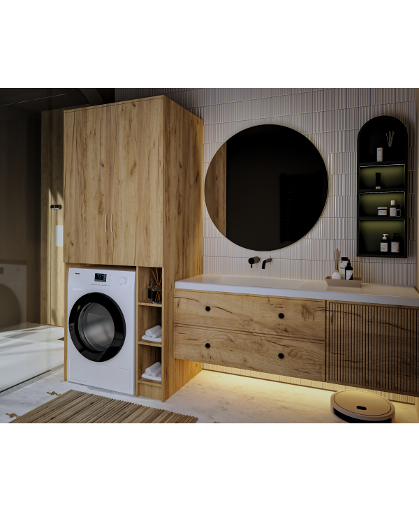 Dulap MS 2U Polite Stejar K003 85x60X199 cm