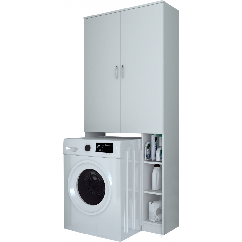 Dulap ms , 85x35x199 cm, Alb