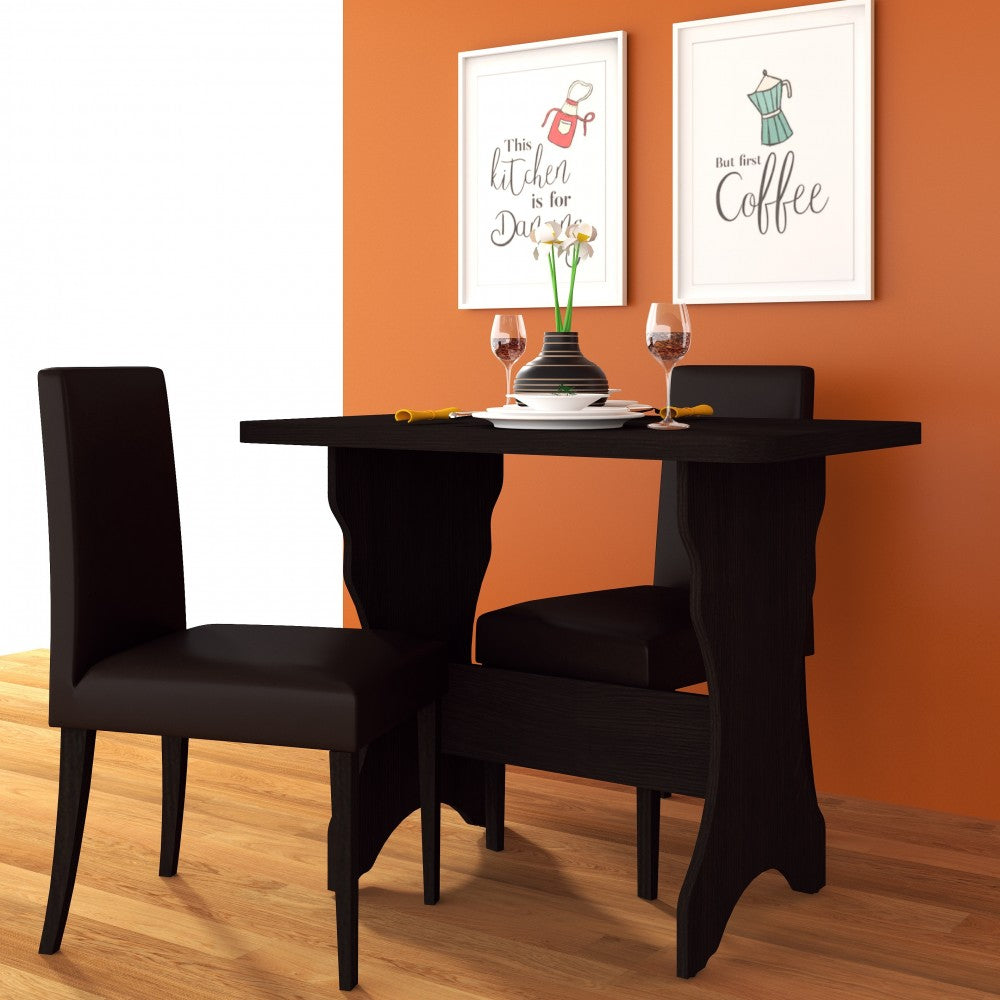 Masa bucatarie KC-2 UA, 90x60x73 cm, wenge