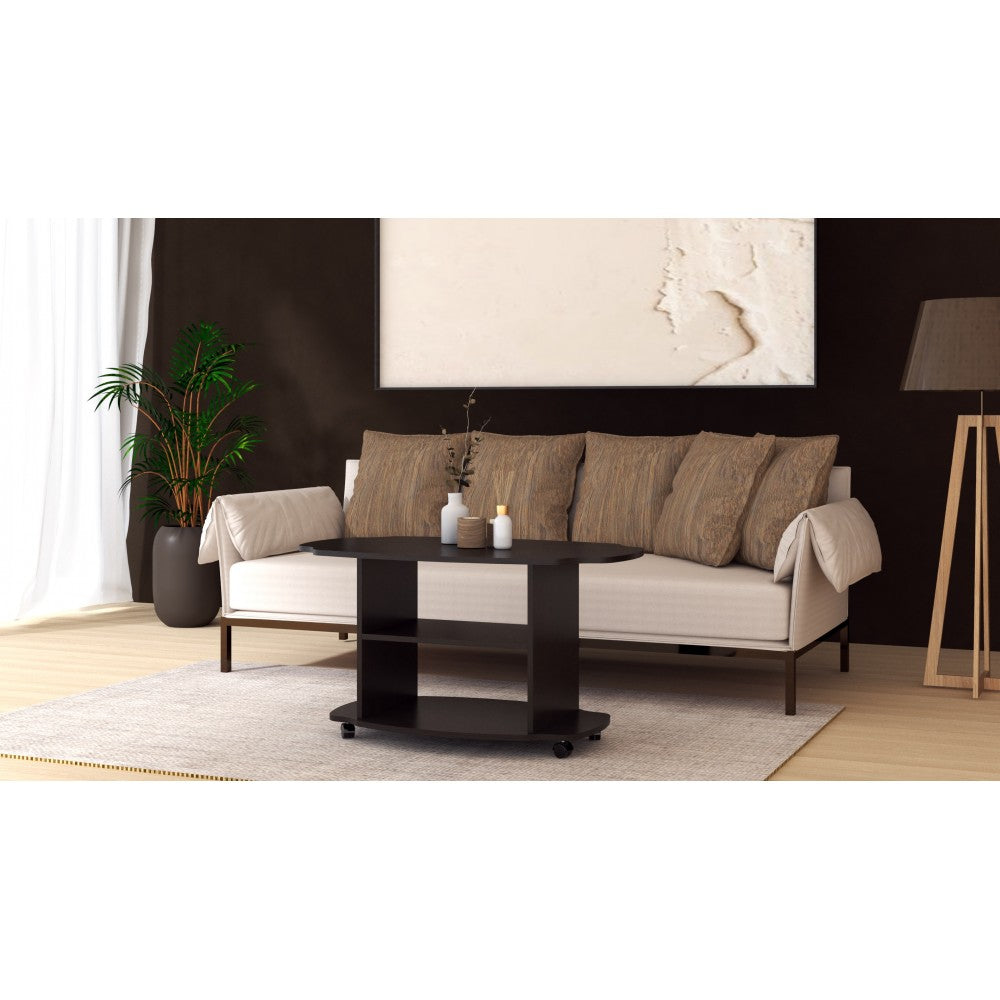 Masuta de cafea Twist ro,100x60x54 cm, wenge