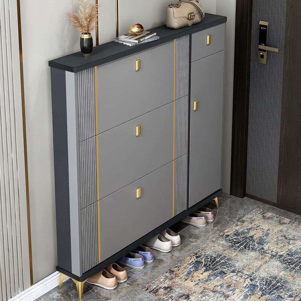 Pantofar 113-602 MDF Grey 100x24x118 cm