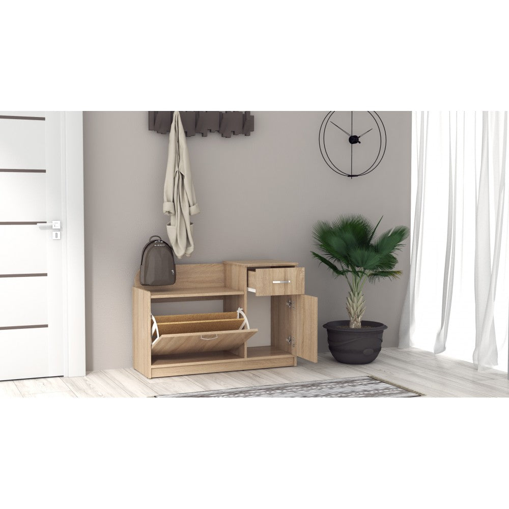 Pantofar TO4 ro, 98x39x67cm, sonoma