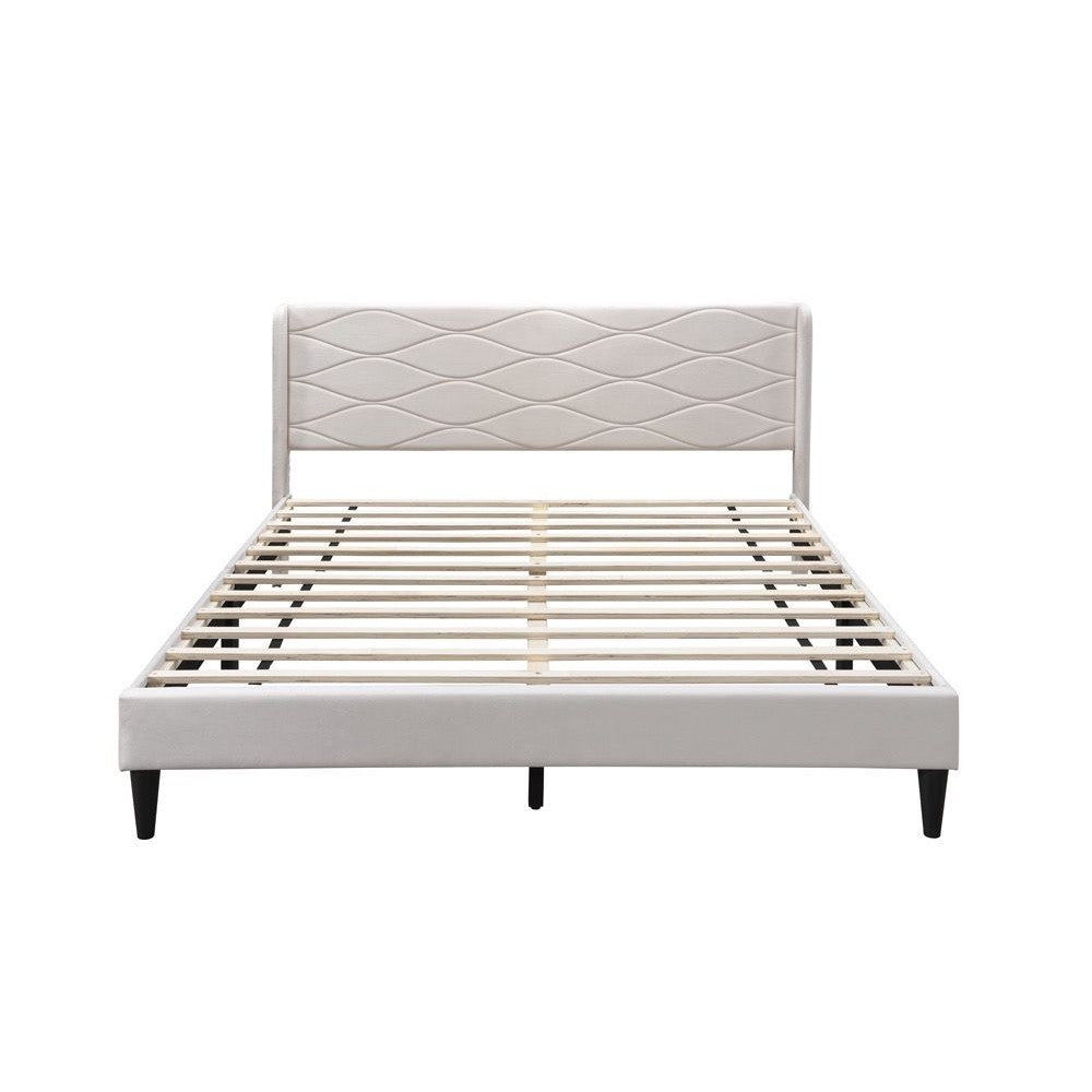 Pat tapitat Maya, 120x200cm, Bej