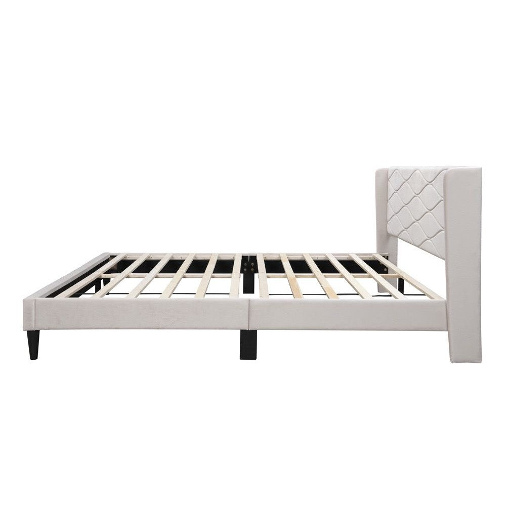 Pat tapitat Maya, 120x200cm, Bej