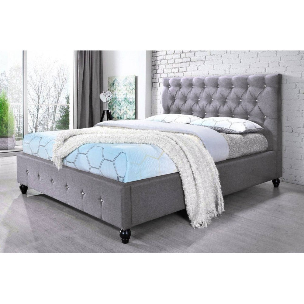 Pat tapitat Miami Gri 160x200 cm