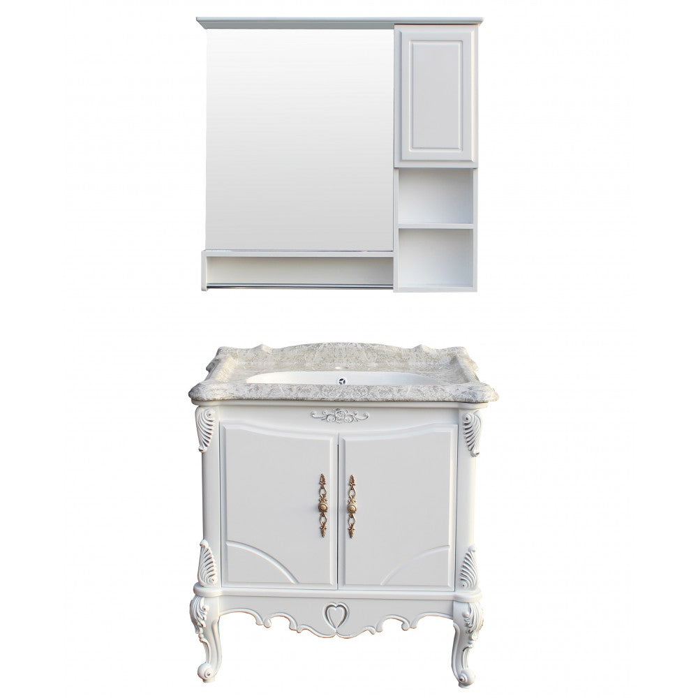 Set mobilier baie 780, 80x49x89cm